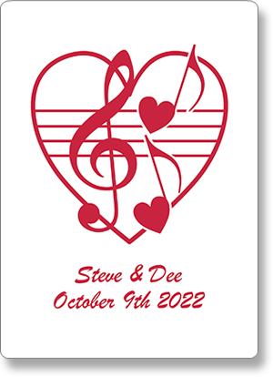 Musical Custom Playing Cards main image